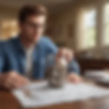 Understanding Budgeting Techniques Visual representation of budgeting for student loans