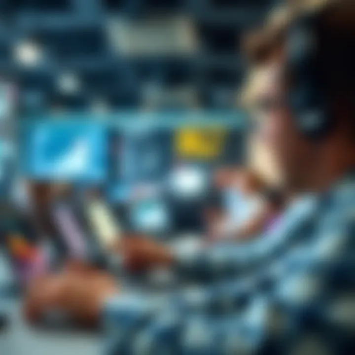 Visual representation of a successful case study in social media promotion