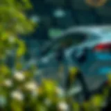Plug-in hybrid vehicle in a green environment