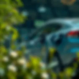 Plug-in hybrid vehicle in a green environment