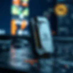 Close-up view of Trezor One hardware wallet showcasing its compact design