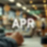 Understanding APR Concepts Visual representation of Annual Percentage Rate concepts