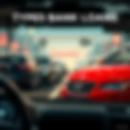 A detailed infographic illustrating different types of bank loans available for car purchases