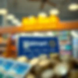 Walmart Credit Card showcasing cash back rewards