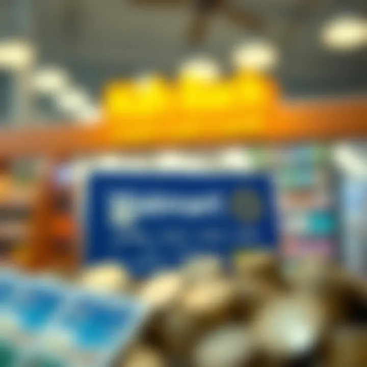 Exploring Cash Back Rewards with Walmart Credit Card Walmart Credit Card showcasing cash back rewards