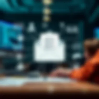 The Mechanics of Email Spoofing Illustration depicting the mechanics of email spoofing