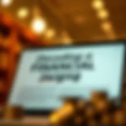 A visual representation of financial terms