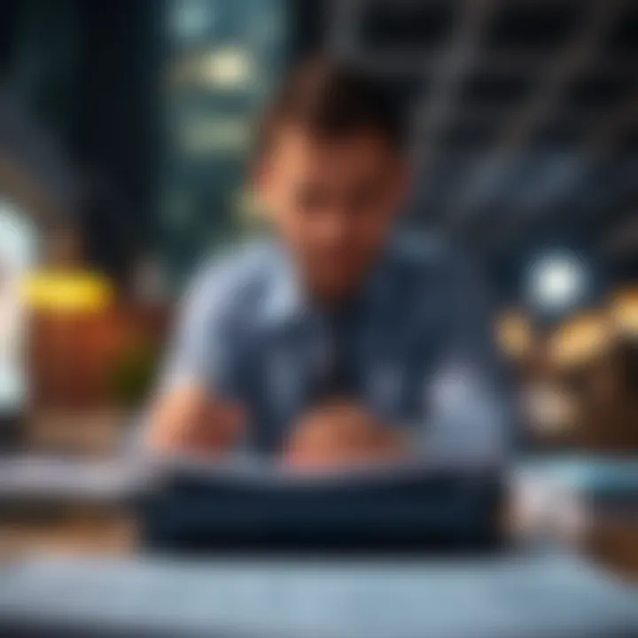 Illustration of the cost breakdown for tax filing services