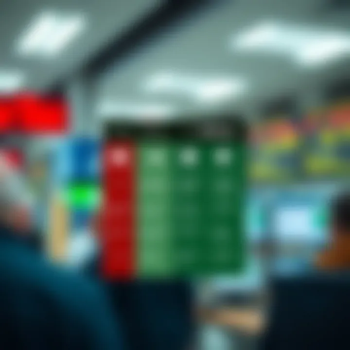 Visual representation of different service tiers offered by H and R Block