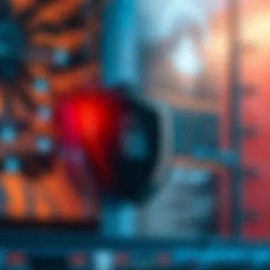 Protection Against Identity Theft A shield protecting data from cyber threats