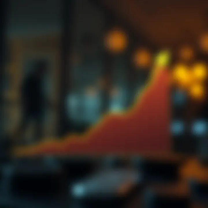 Graph showing interest accumulation over time