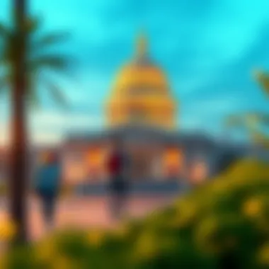 Illustration depicting private student loan options